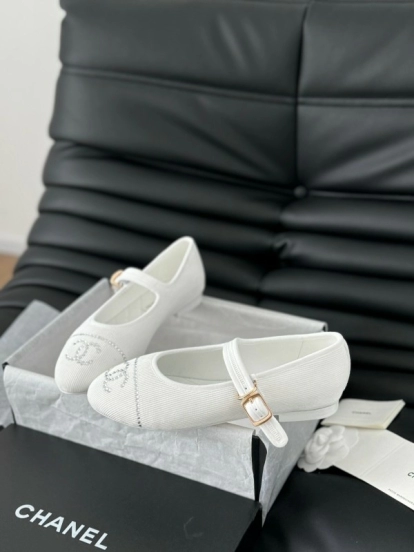 Chanel 2025 SS Runway Mary Jane Flats - LY00300
