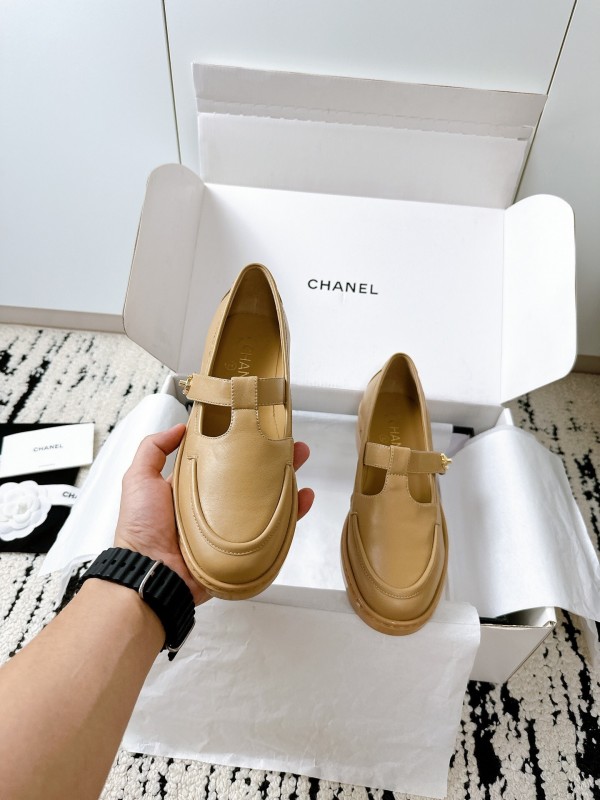 Chanel 2025 SS Loafers Classic Luxury Design - KFY00320