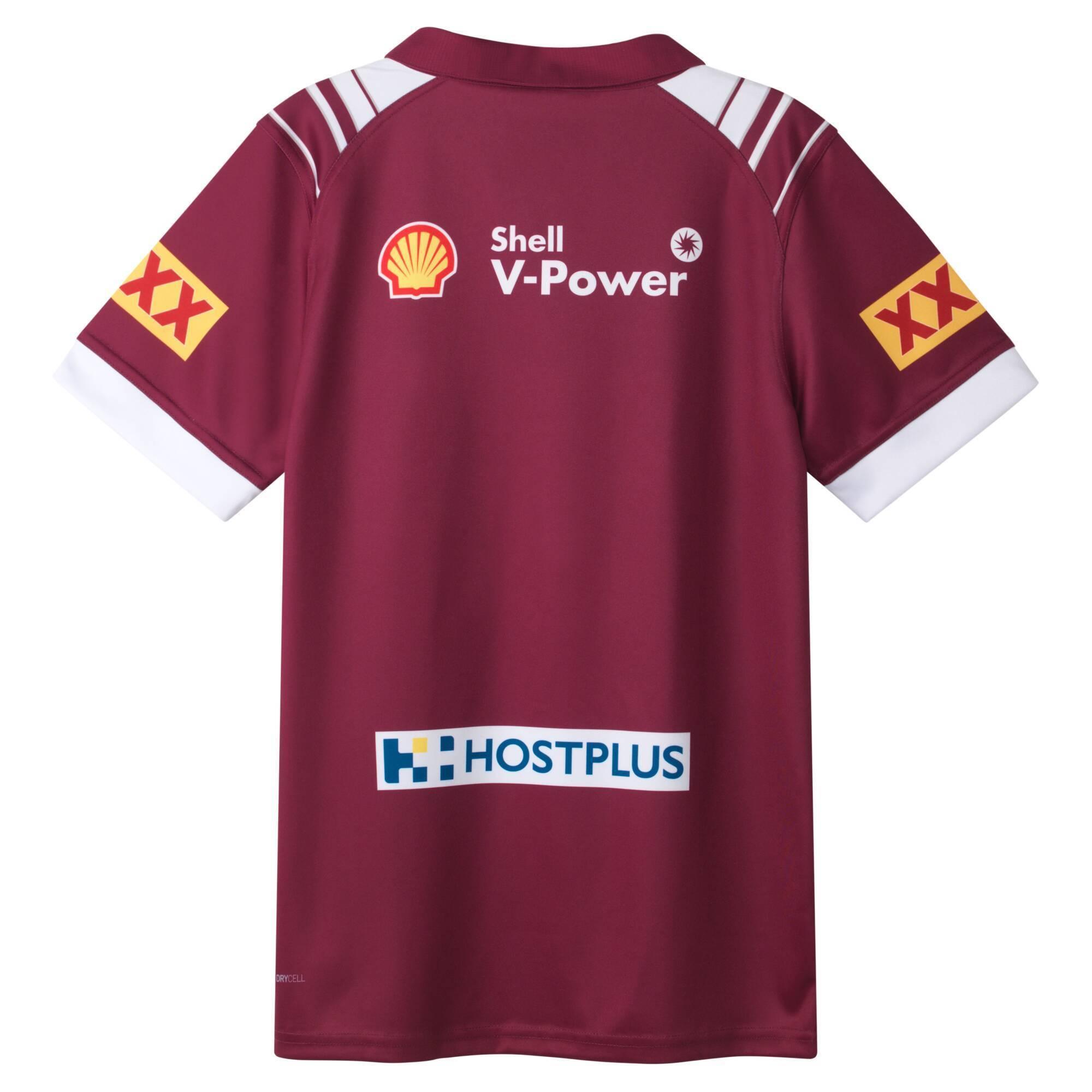 2026 Queensland Maroons Maroon with White Stripes Jersey