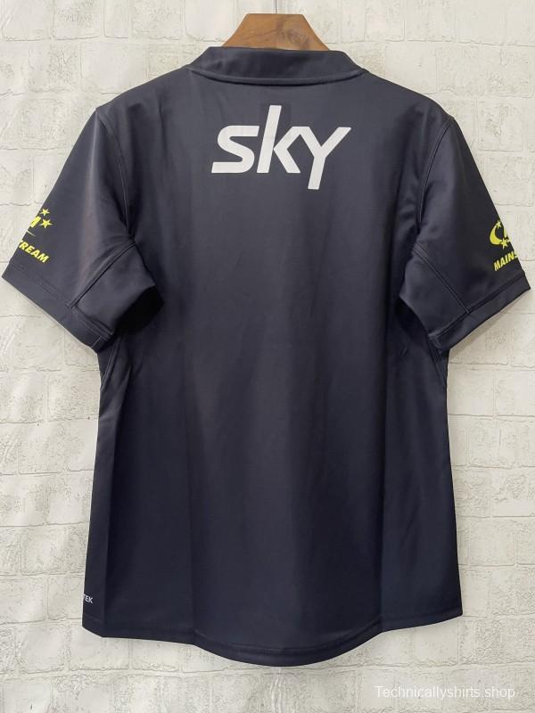 2026 New Zealand Kiwis Alternate Black with Tonal Chevron Pattern Jersey