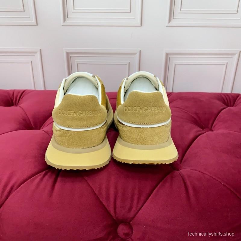 Dolce & Gabbana 2025 SS New Collection Luxury Embroidered Logo Sneakers - AS00300
