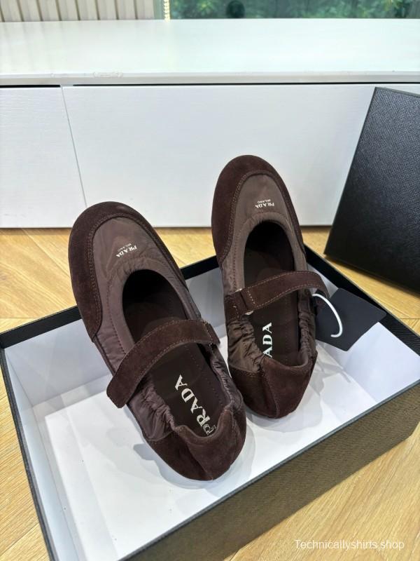 Prada 2025 SS Metal Toe Thin Sole Training Shoes Casual Footwear - LY00260