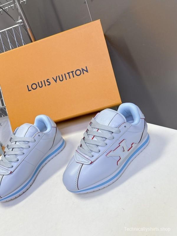 Louis Vuitton 2025 SS Pharrell Williams Collaboration Thick Sole Sneakers Retro Running Shoes - KFY00380