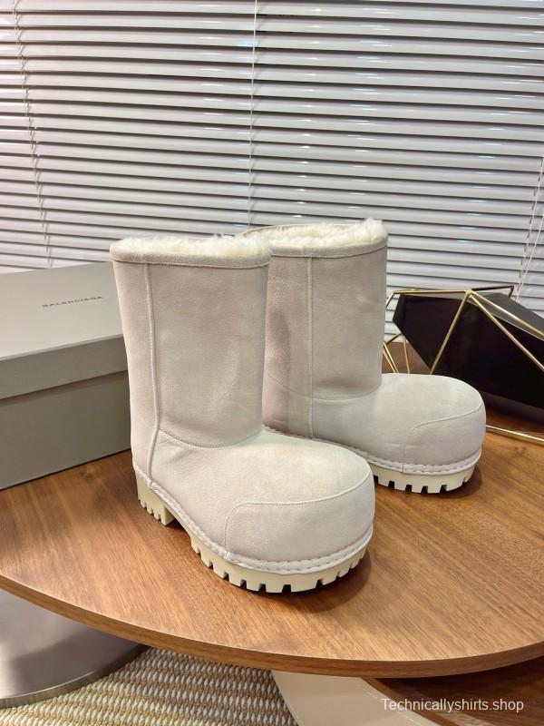 Balenciaga 2025 SS Oversized High Heel Snow Boots - AS00520