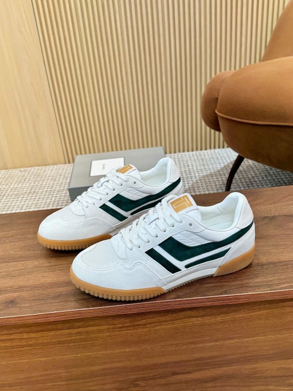 TOM FORD 2025 SS Casual Shoes with Classic Color Blocking and Imported Leather Insole - AS00350