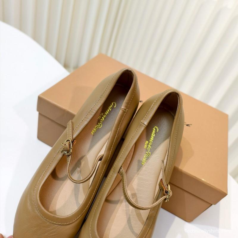 Gianvito Rossi Bohemian Style Flat Ballet Shoes - LY00310