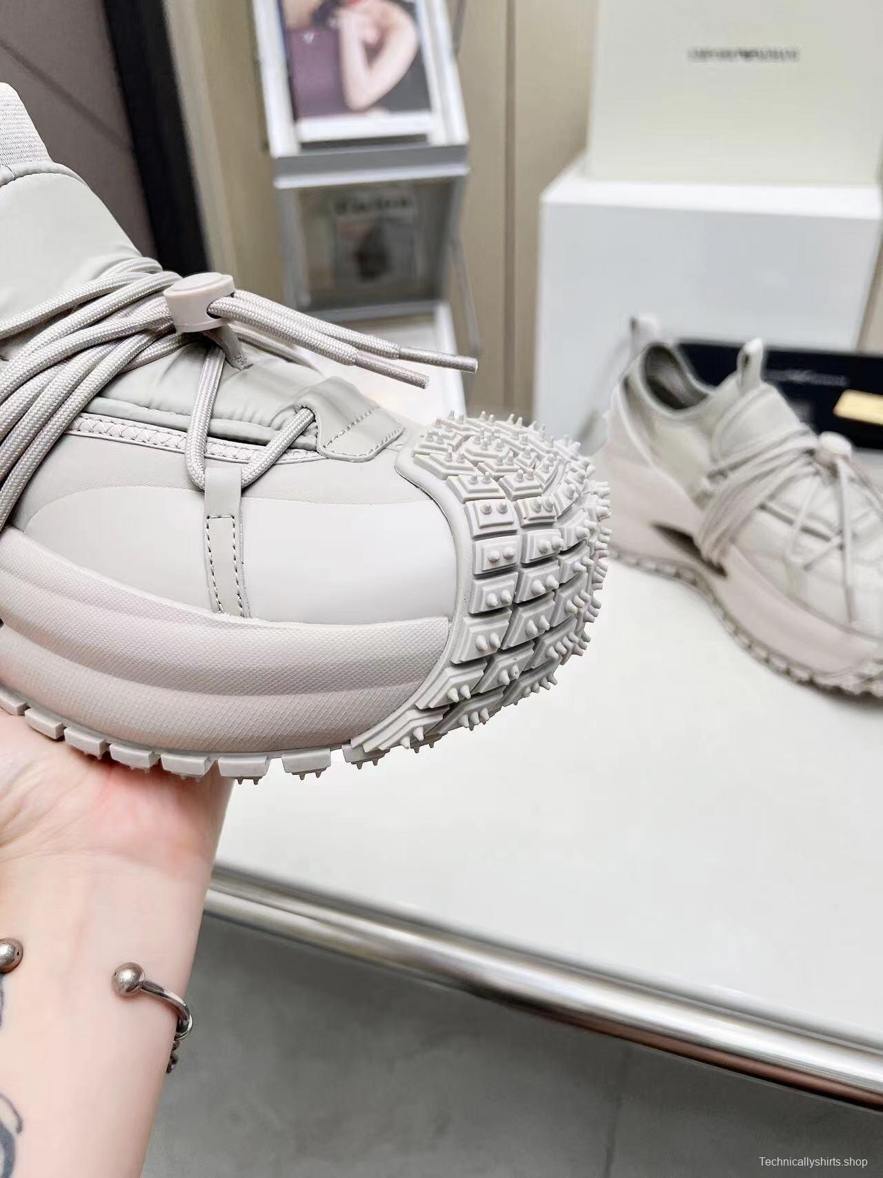 Armani 2025 SS Men's Sneakers with Tire Sole and Drawstring Design - LY00420