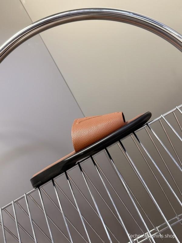 Louis Vuitton Venice Series Sandals with Monogram Embossing and Adjustable Strap - KFY00220