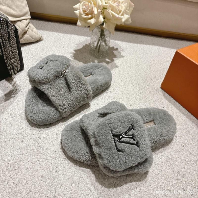 L牌 Wool Lazy Slippers - LY00260