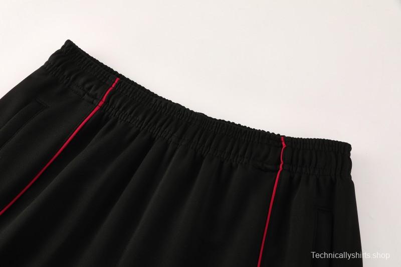 25/26 Liverpool FC Black  Full zipper Jacket Tracksuit+ long pants