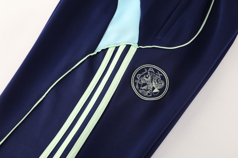 25/26 Ajax Amsterdam Navy Blue Full zipper Jacket Tracksuit+ long pants