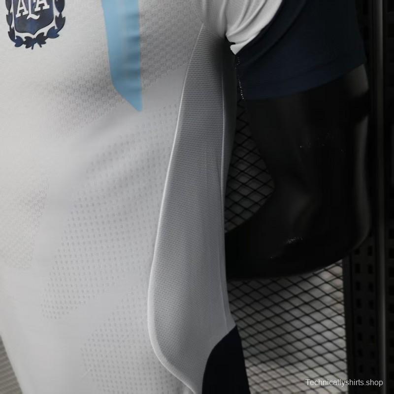 Player Version 2026 Argentina White Training Jersey