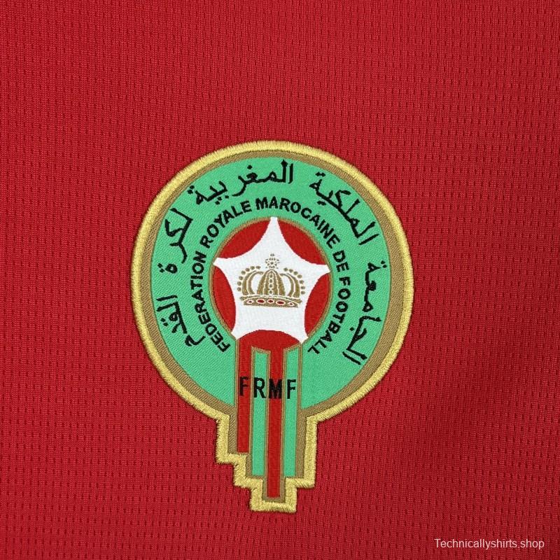 2026 Morocco World Cup Home Jersey