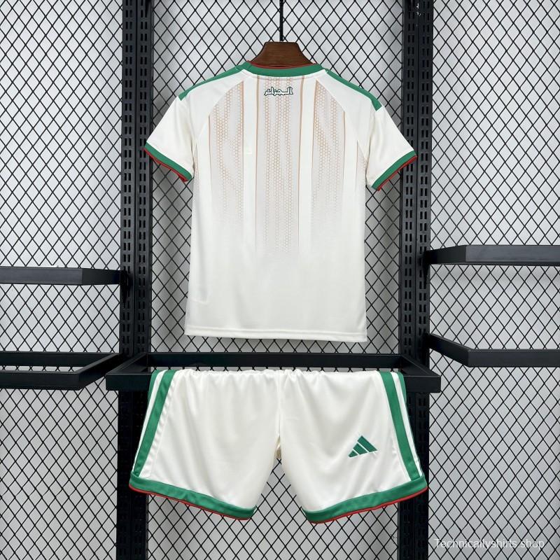 2026 Kids Algeria World Cup Home Kit