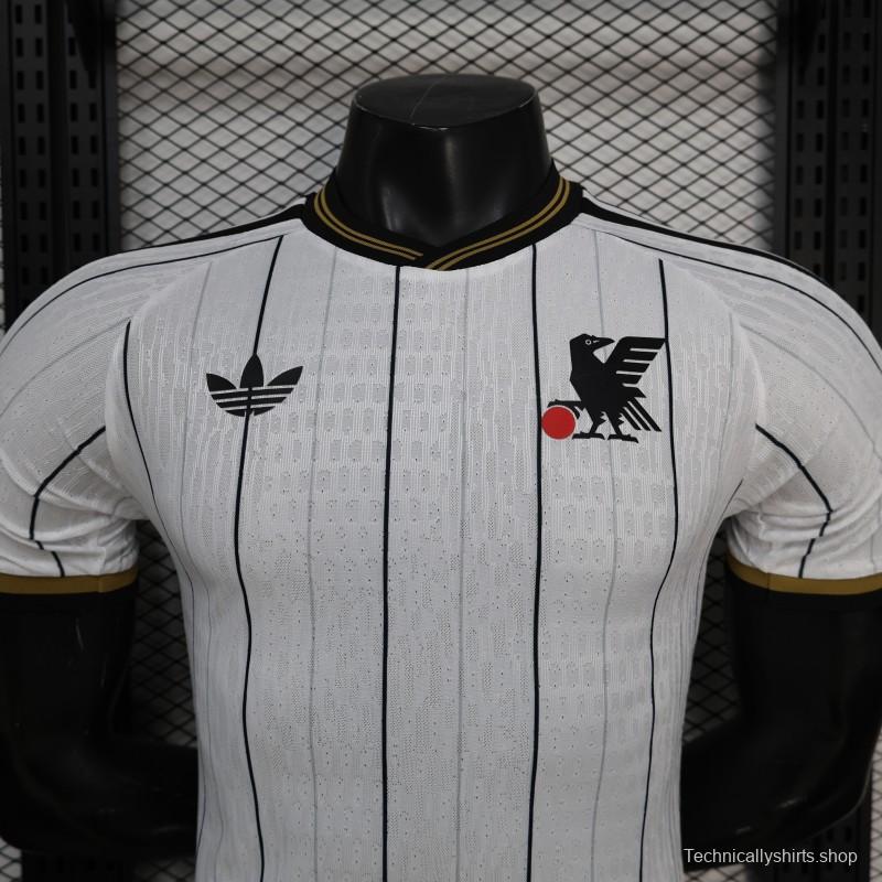 2026 Player Version Japan White with Black Pinstripes Jersey