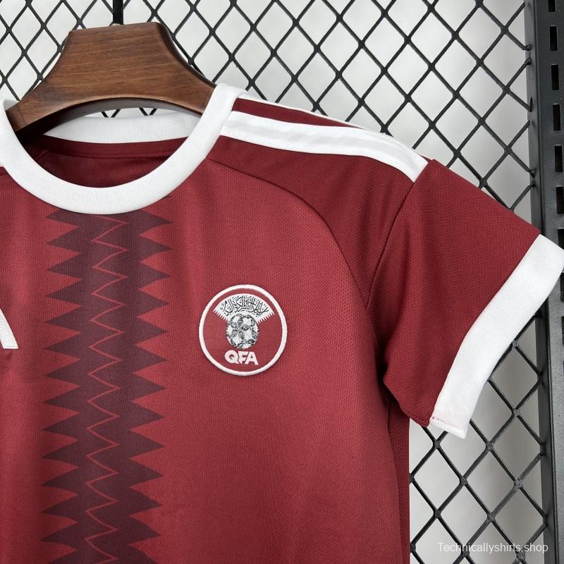 2026 Kids Qatar World Cup Home Kit
