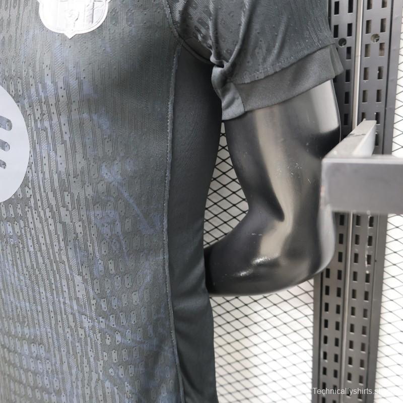 Player Version 26/27 FC Barcelona All-Black with Spotify Sponsor Special Edition Jersey