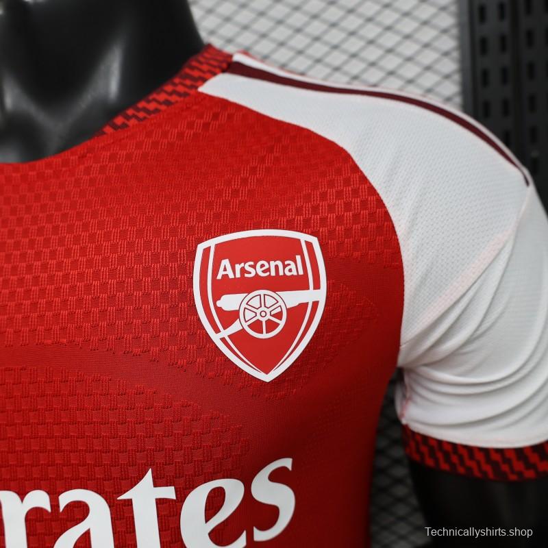Player Version 26/27 Arsenal Red & White  Home Jersey