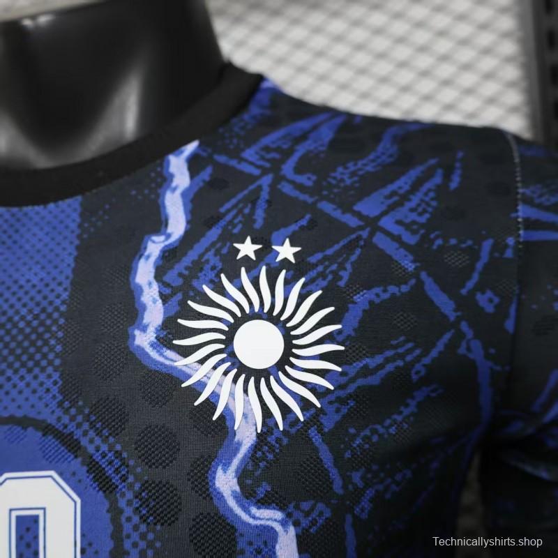 Player Version 2026 Argentina Black & Blue Special Edition  Jersey
