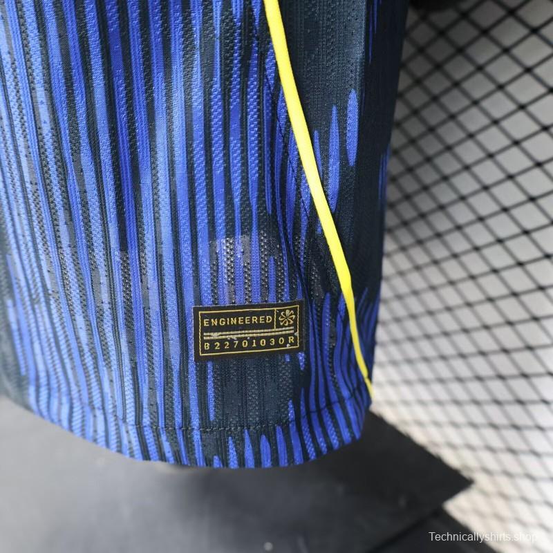 Player Version 2026 Brazil × Jordan Brand Away Navy Blue Jersey