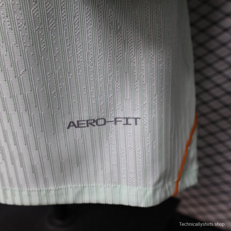 Player Version 26/27 France Mint Green Away Long Sleeve Jersey