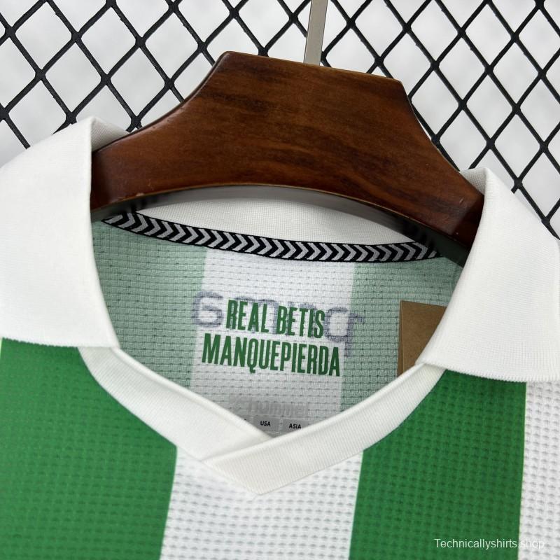 2025/26 Mens Real Betis Vintage Jersey