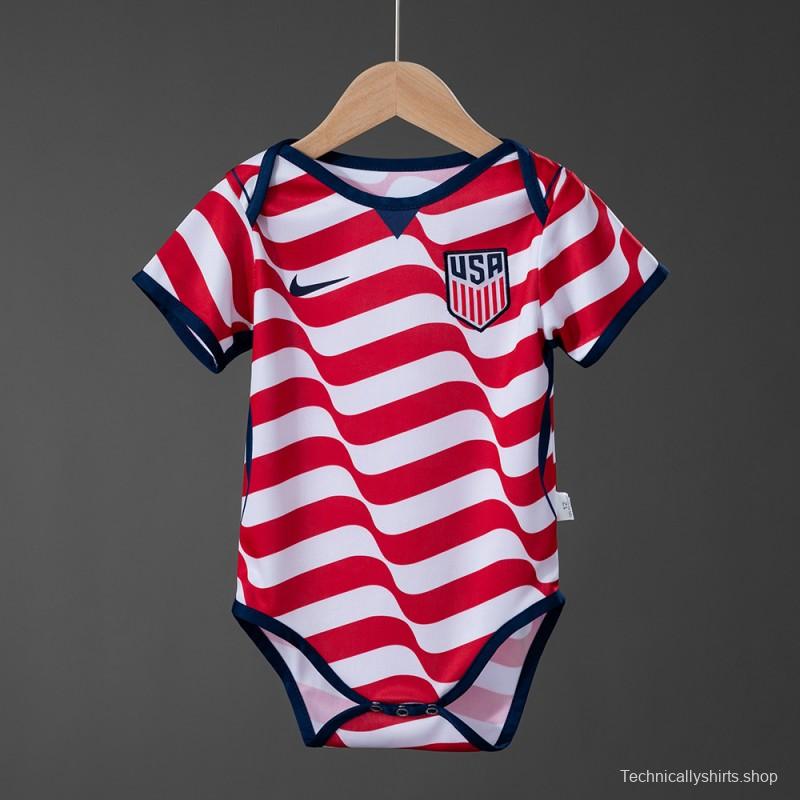 26/27 USA Baby Home Jersey 9/12