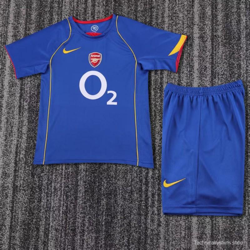 Retro Kids 04/05 Arsenal Away Jersey