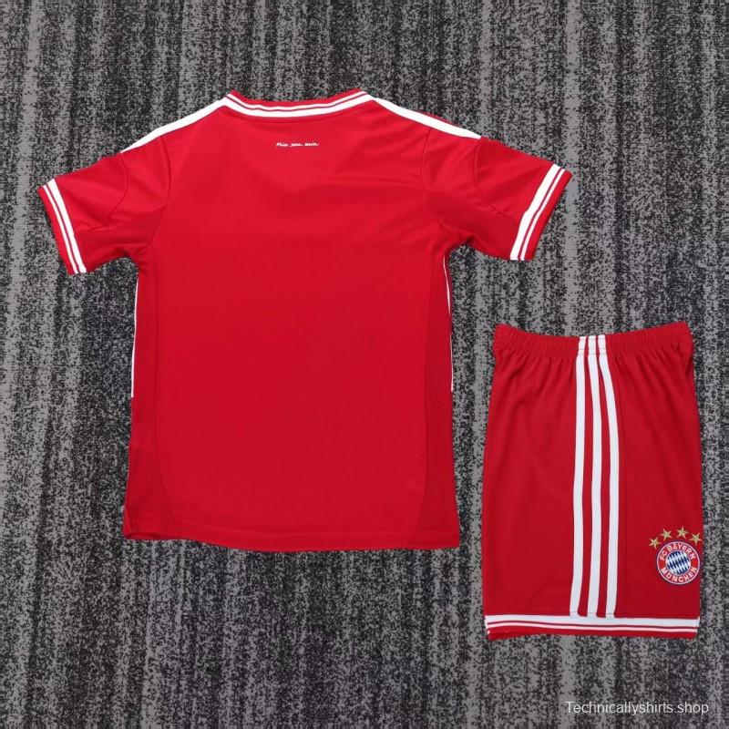 Retro Kids 13/14 Bayern Munich Home Jersey