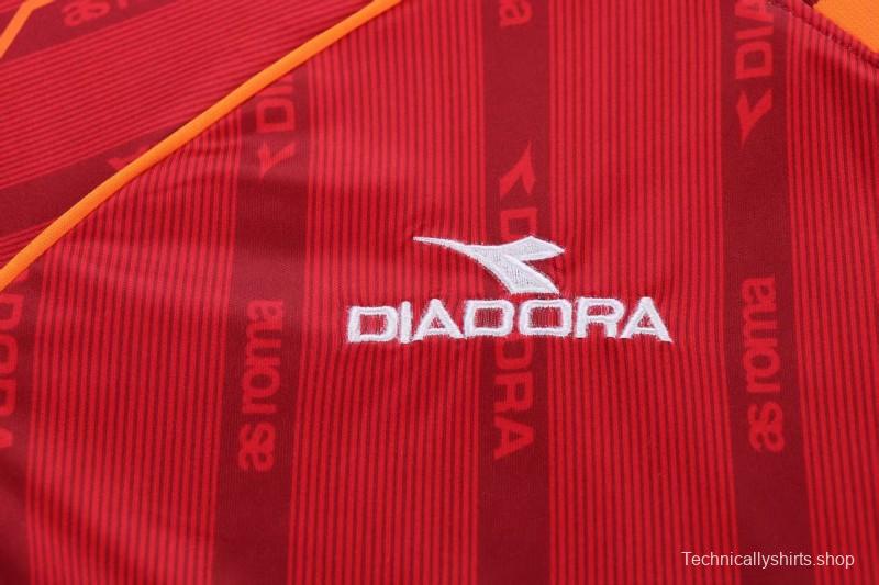 Retro Kids 99/00 Roma Home Jersey