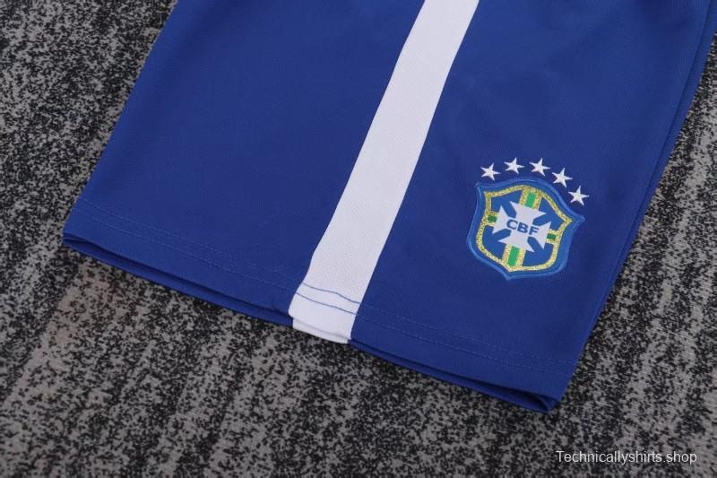 Retro 2014 Kids Brazil Home Jersey
