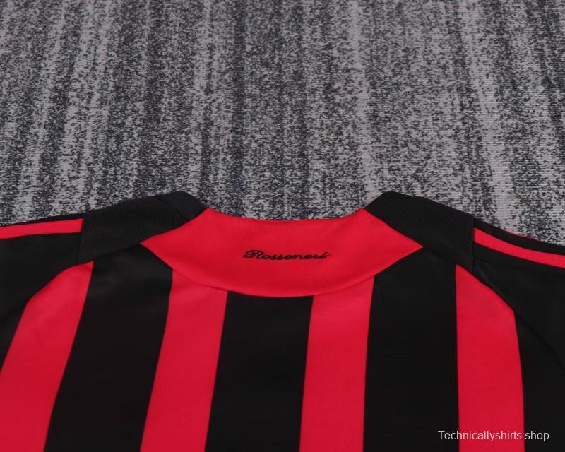 Retro Kids 08/09 AC Milan Home Jersey