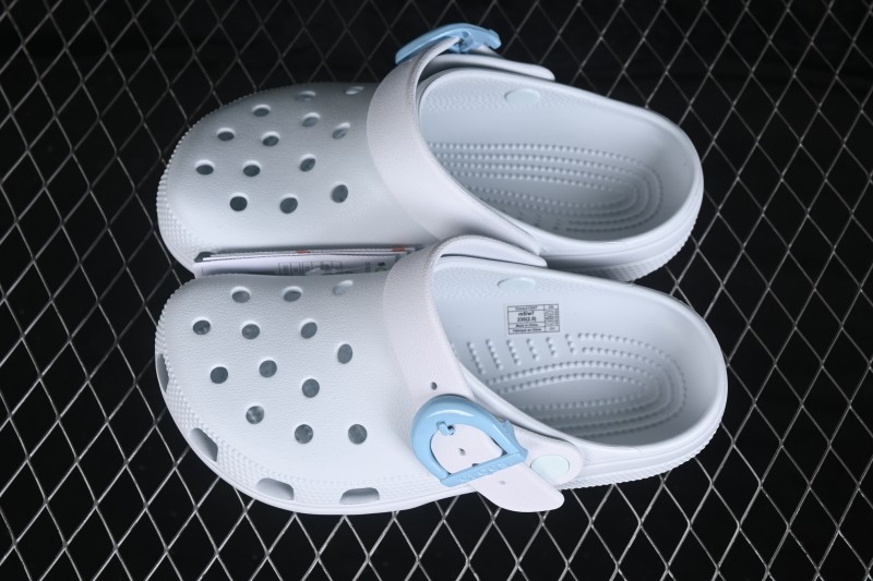 Crocs Enamel Buckle Clog Ballet Comfort Shoes - Standard Fit