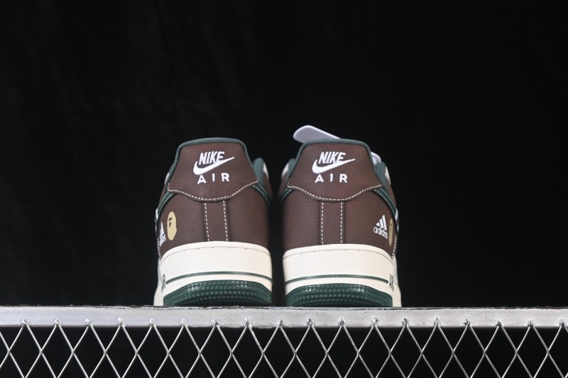 Nike Air Force 1 '07 Low Collaboration Casual Skateboarding Shoes with Full-Length Air Cushion - DW8806-012