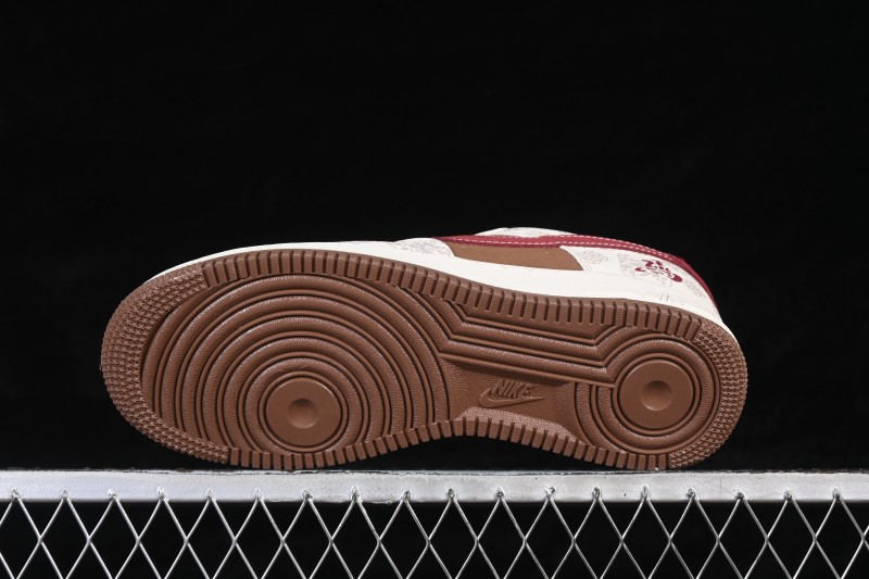 Nike Air Force 1 '07 Low Year of the Horse Limited Edition White Brown Copper Coin Casual Skateboarding Shoes - DW8806-007