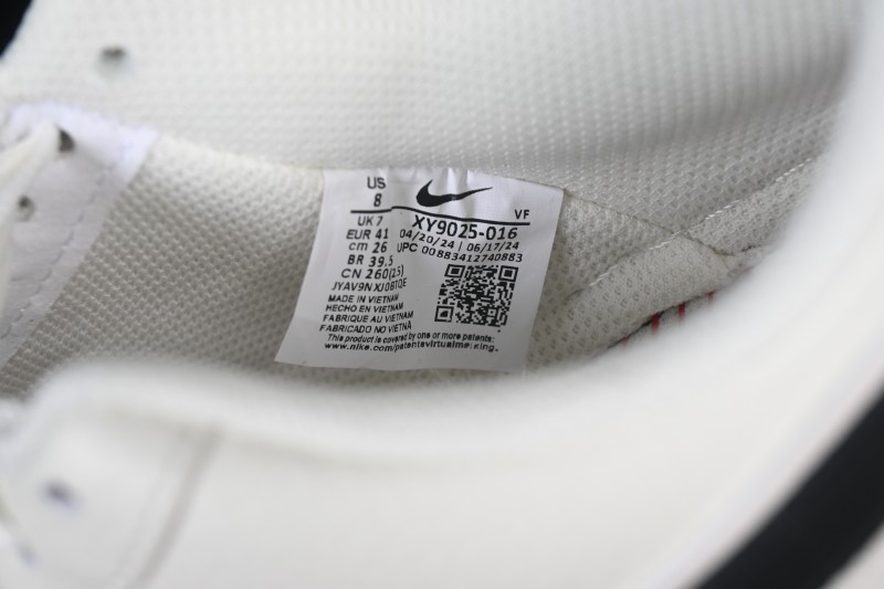 Nike Air Force 1 '07 Low Sneakers with Woven Mixed Black and Beige Design - XY9025-016