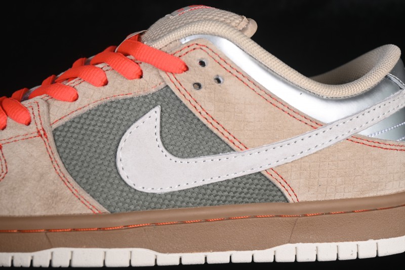 Nike SB Dunk Low Skateboarding Shoes with Premium Leather Construction - IB6206-701