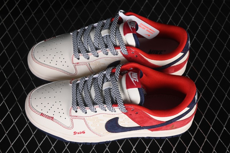 Nike SB Dunk Low Year of the Horse Premium Custom Low-Top Skateboarding Shoes - QW5288-112