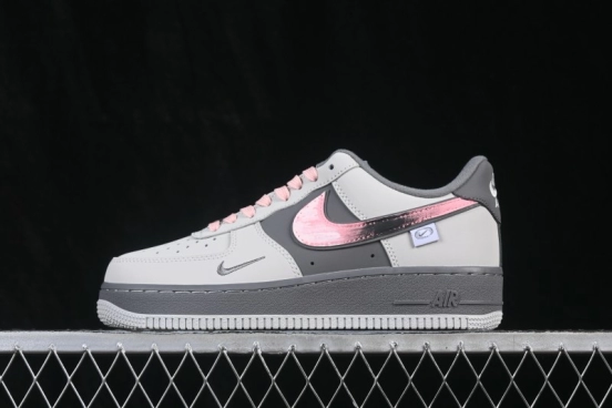 Nike Air Force 1 '07 Low Casual Skateboarding Shoes with Full-Length Air Cushion - DB3301-034