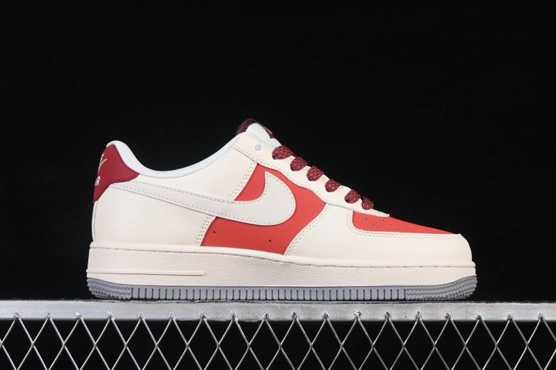 Nike Air Force 1 '07 Low Year of the Horse Limited Edition Red-White Contrast Casual Sneakers - JP2026-151