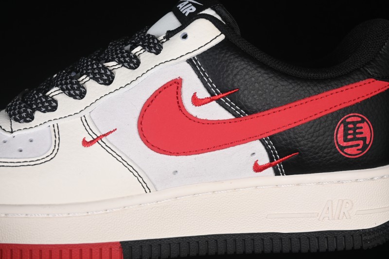 Nike Air Force 1 '07 Low Year of the Horse Limited Edition Double Swoosh Casual Skate Shoes - HT5088-620