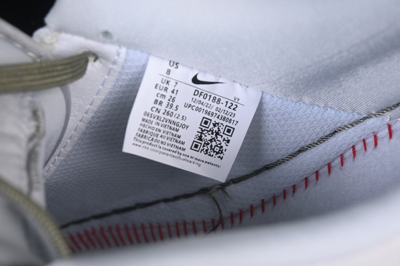 Nike Air Force 1 '07 Low Casual Skateboarding Shoes with Classic Leather Upper and Air-Sole Cushioning - DF0188-122