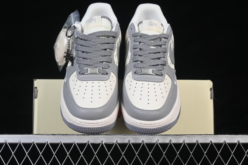 Nike Air Force 1 '07 Low Stussy Collaboration Casual Skateboarding Shoes - HH7518-082
