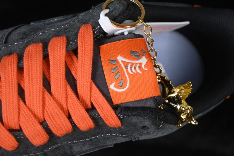 Nike Air Force 1 '07 Low Year of the Horse Special Edition with Rock Grey and Orange Accents - FV3694-105