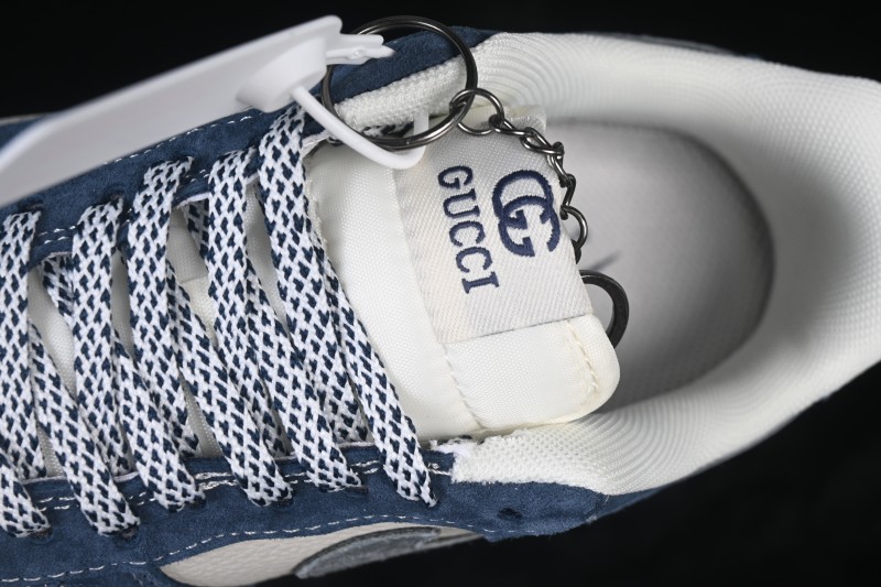 Nike Air Force 1 '07 Low Blue and White Casual Skateboarding Shoes with Full-Length Air Cushion - XL1979-139