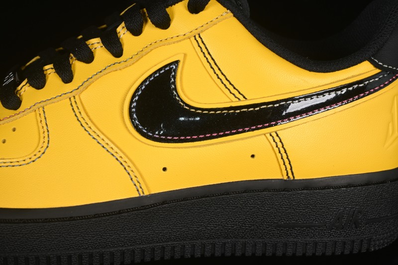 Nike Air Force 1 '07 Low Casual Skateboarding Shoes with Premium Leather Upper - IQ2713-700