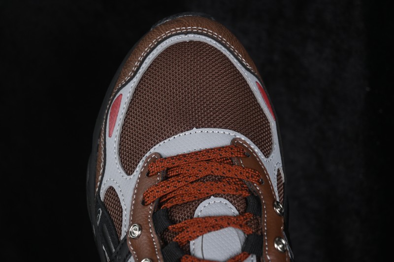 Asics Gel-NYC 2.0 Retro Running Shoes with Breathable Mesh and Suede Upper - 1203A896-200