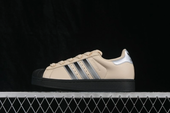Adidas Originals Superstar II Classic Shell-Toe Casual Sneakers with Iconic Rubber Toe Cap - JR4234