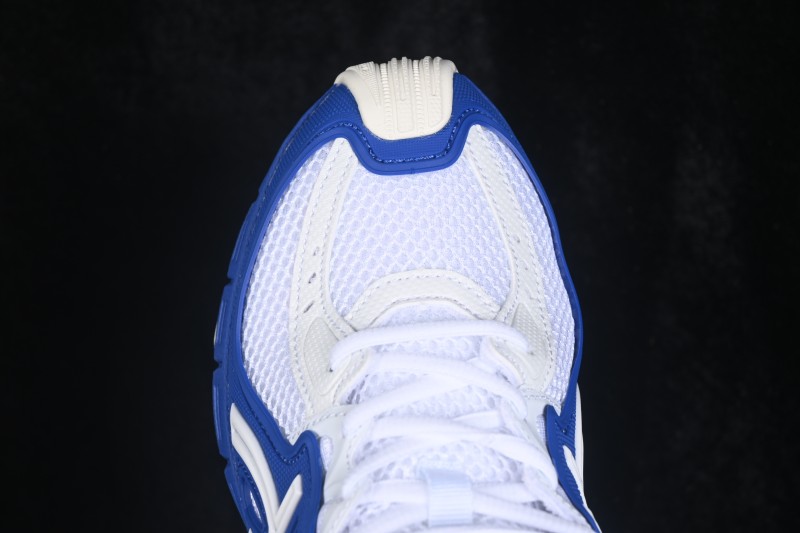 Adidas FQK101S262 White Blue Running Shoes - AJD4