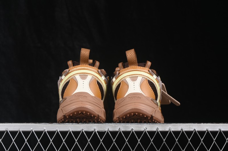 Off-White c/o Virgil Abloh Retro Running Shoes with Signature Design - AJF6
